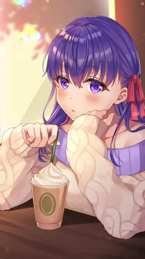 二次元人物动漫高清壁纸头像插画