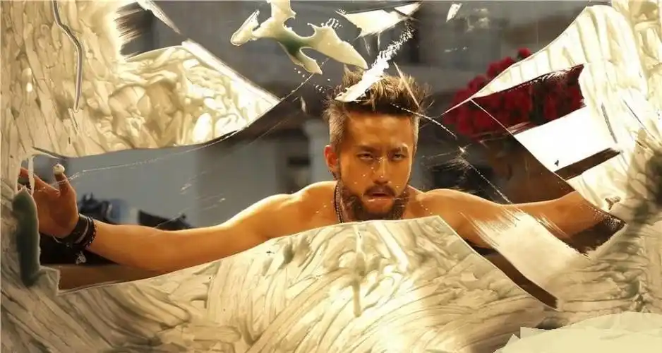 邓超《分手大师》个人剧照 大胡子造型图片