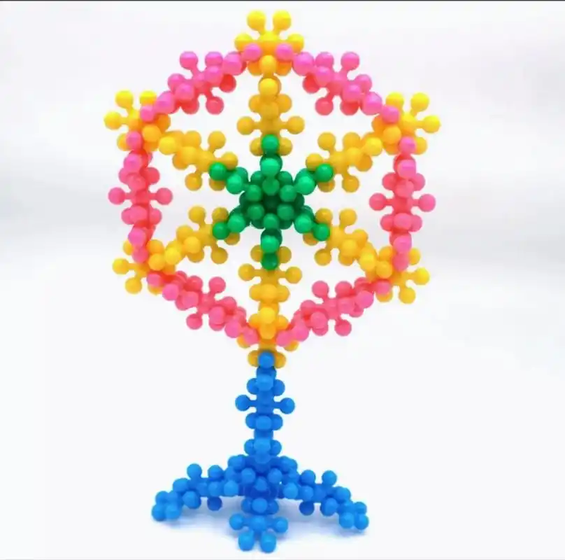 梅花积木益智玩具.孩子的快乐很简单,玩中学,各种各样的图案漂 - 抖音