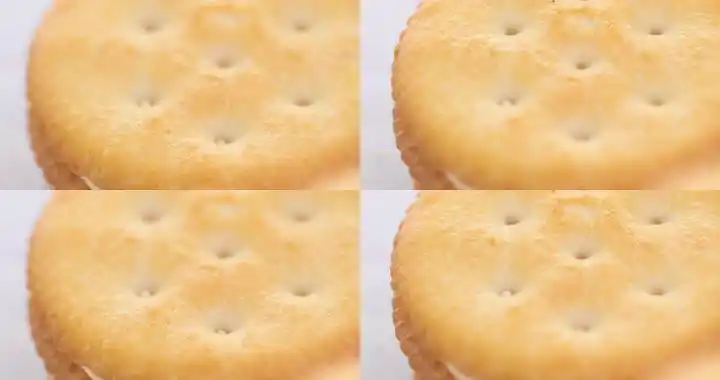 【正版素材】零食饼干特写变焦_4096x2160_高清视频素材下载(编号