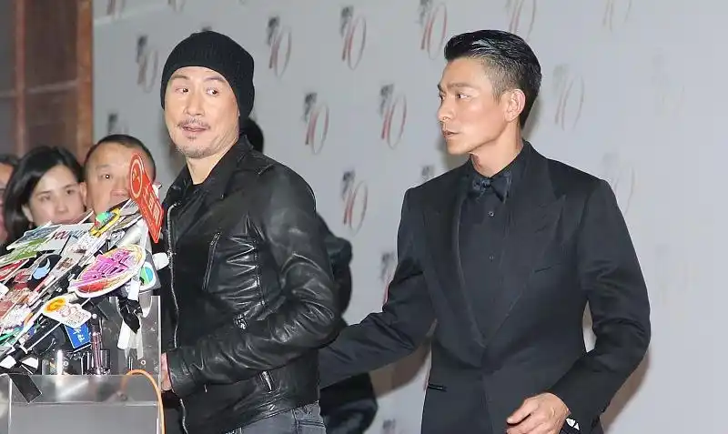 张学友谈刘德华我们是,竞争好友,粉丝签约公司都会竞争