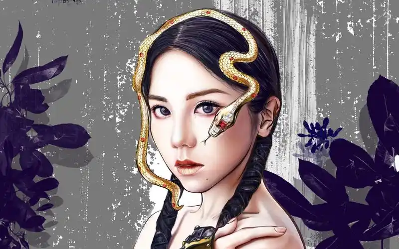 【procreate】g.e.m.邓紫棋 人物插画绘画记录