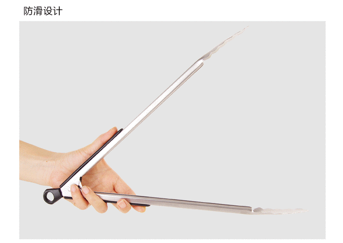 不锈钢夹烘焙烧烤夹饼干蛋糕面包夹厨房食物夹烤鸭熟食夹子