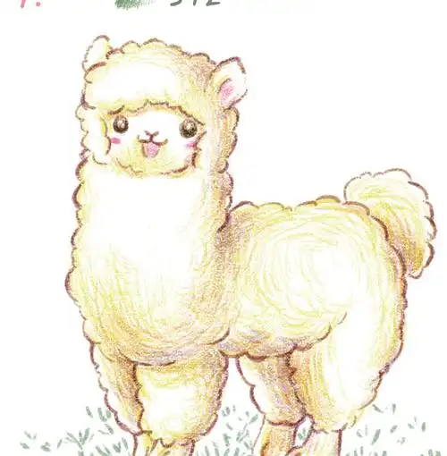 可爱又万能的彩铅小画【可爱的彩铅小动物】