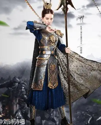 从大花旦到流量小花这20位女星身披铠甲哪个最有巾帼范儿