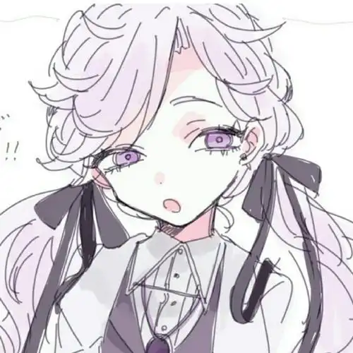 简约女头女生可爱动漫qq头像