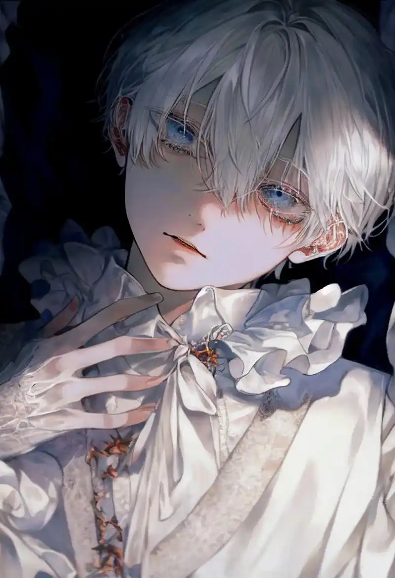 白发boy.#二次元 #动漫 #ai绘画 #创作灵感 #少年 - 抖音