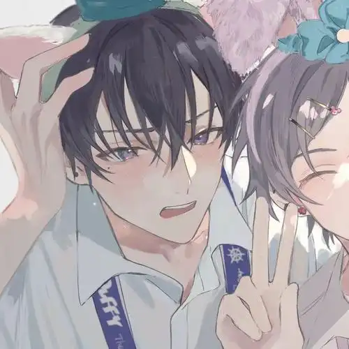 兄弟/基友头像大家都可以吃,只有你可以吃完我带了一书包的零食