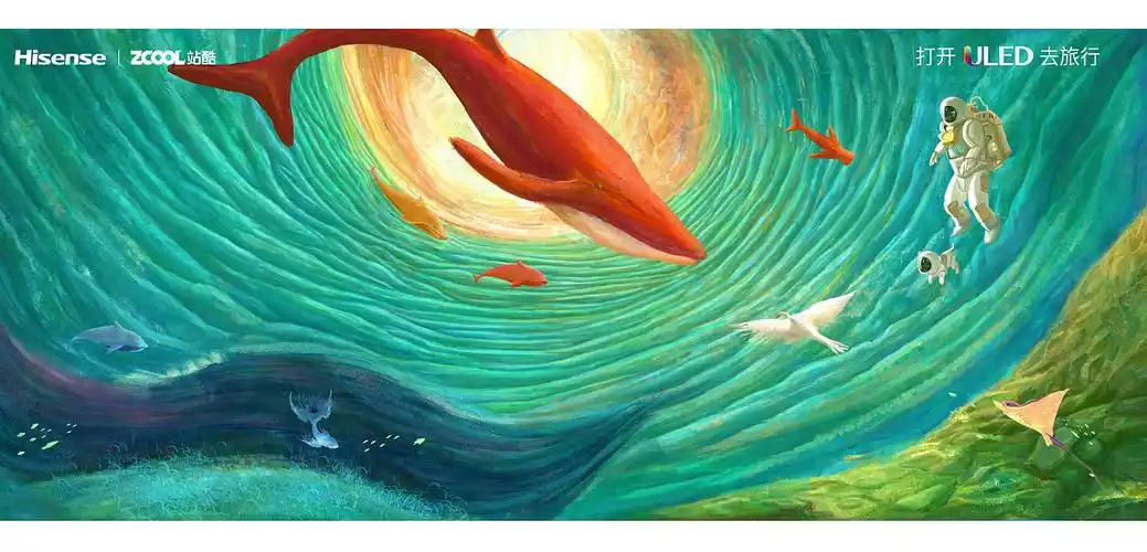 探寻宇宙空间 游历梦中世界|平面|海报|让子弹再飞一会 - 原创作品