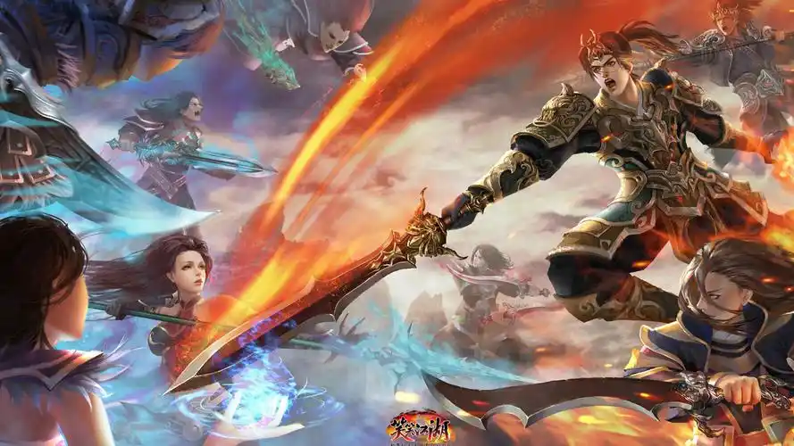 武侠网游《笑笑江湖ol》游戏高清桌面壁纸下载