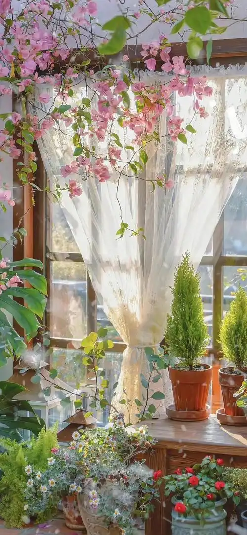 春日氛围感春天壁纸__财经头条