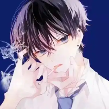 qq男生二次元头像呆萌