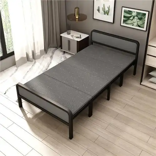 藤印象折叠床钢丝床床铁床单人床成人出租屋简易床小铁艺床午休床可