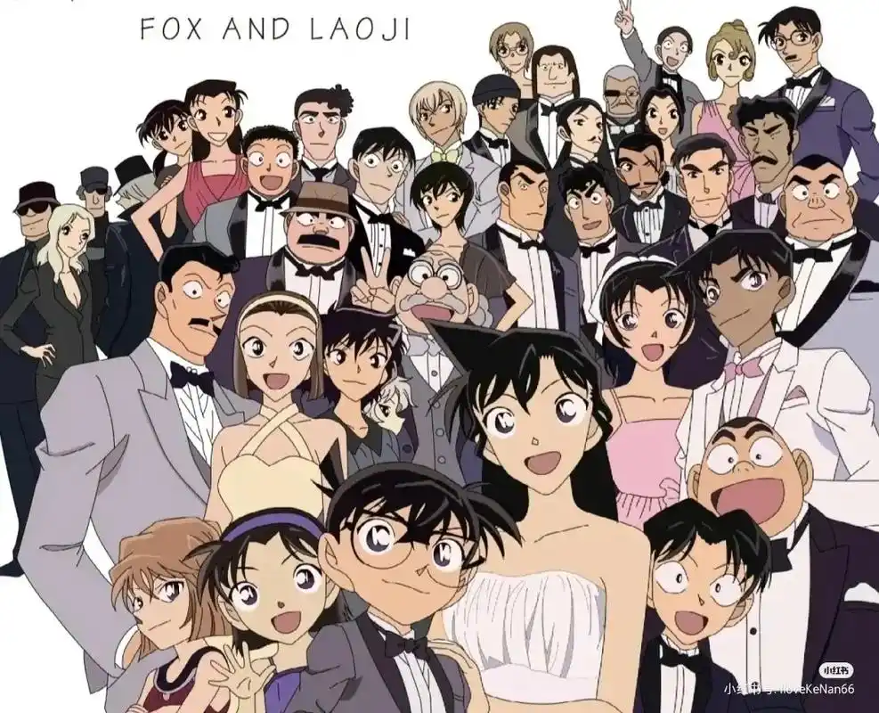 柯南全家福 #合集 - 抖音