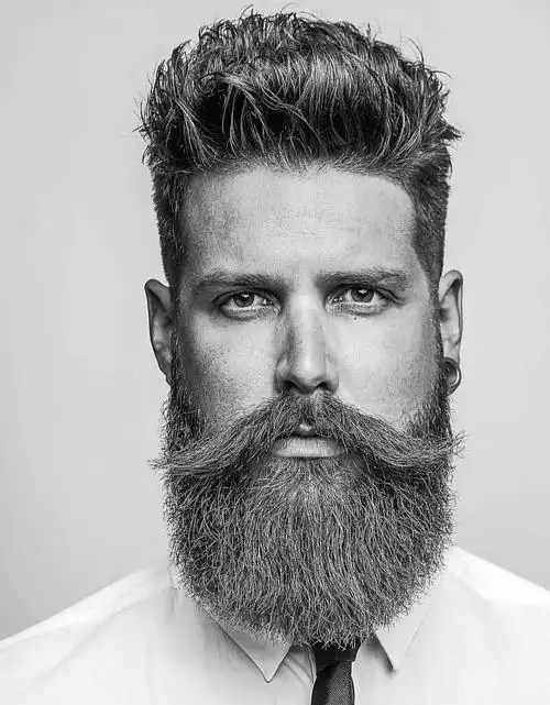 胡须造型型男必备