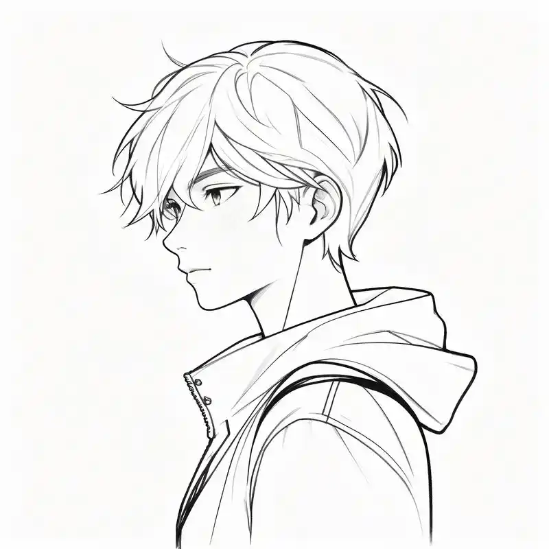 93简约男生黑白头像精选93