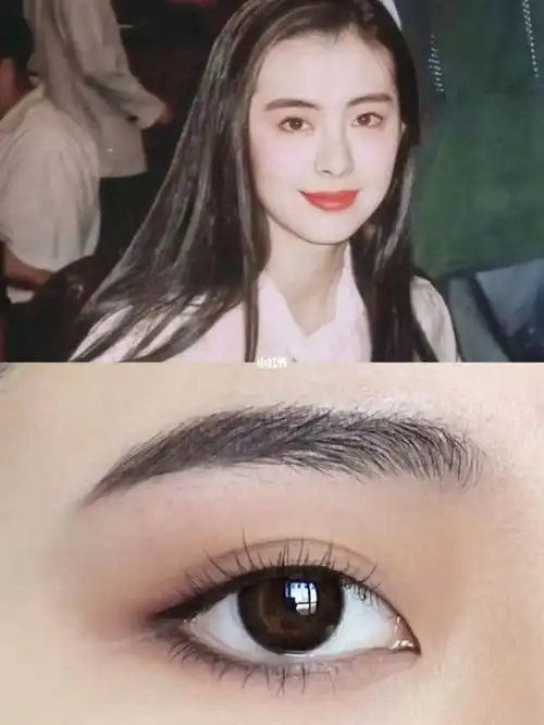 王祖贤06仿妆|英气又妩媚93港姐浓眉大眼