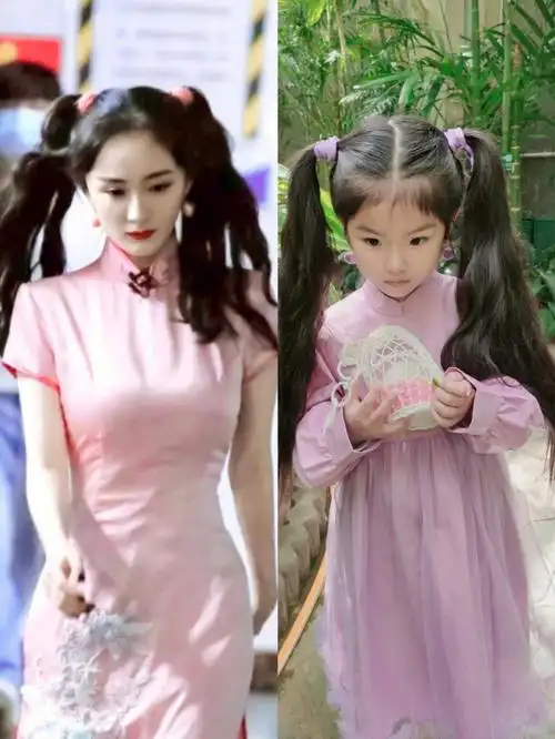 杨幂式穿搭幼稚园小朋友也能成明星78