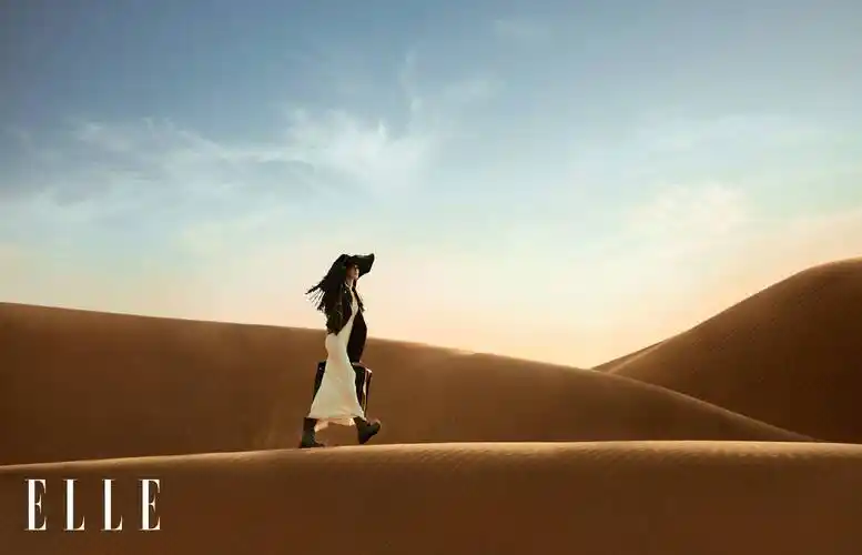 刘诗诗《elle》七月刊封面好公路!近五年原声率百分百引人期待!