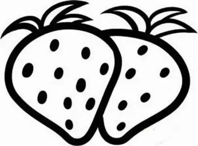 草莓简笔画图片,图片,简笔画-学笔画