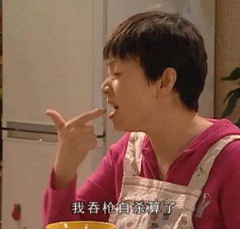 我吞枪自杀算了(《家有儿女》宋丹丹)