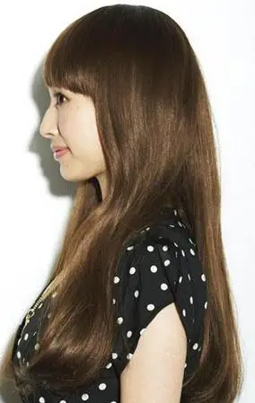 栗棕色头发女生图片,打造优雅迷人气质_栗棕色头发,栗棕色_西子美发网