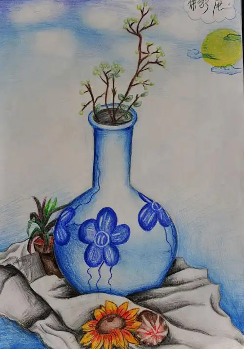 儿童画画大全简单漂亮,少儿美术精选作品集50张-第24张图片-创女网