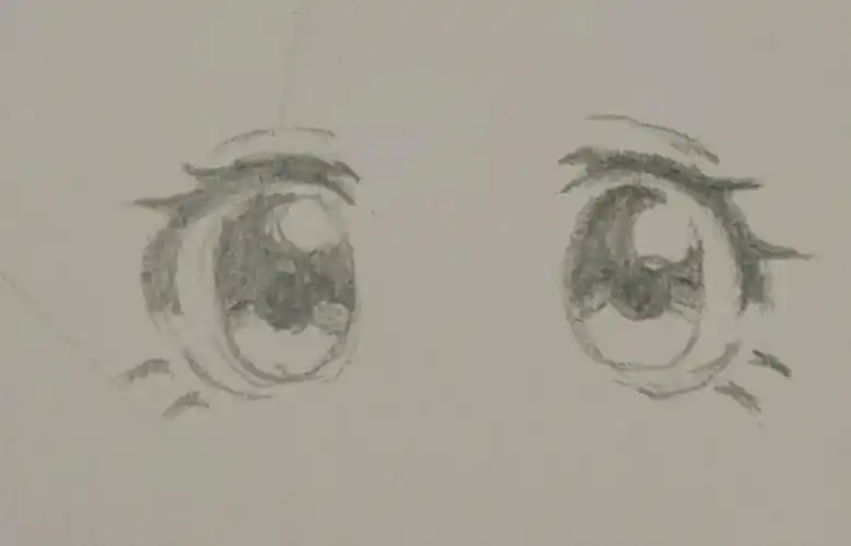 眼睛练习……@小红书成长助手#动漫眼睛  #动漫  #动漫分享  #手绘