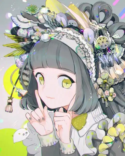 插画素材画师问七