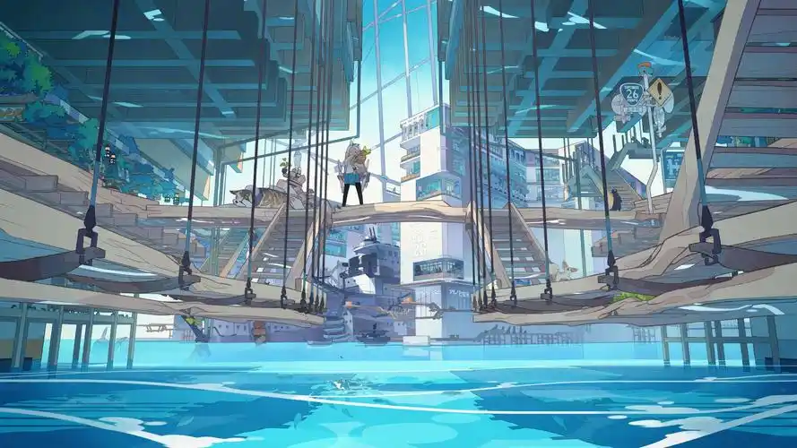 动漫唯美插画动漫风景壁纸53