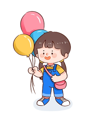 卡通可爱儿童愚人节小丑形象可商用素材配图幼儿园展板设计图快乐儿童