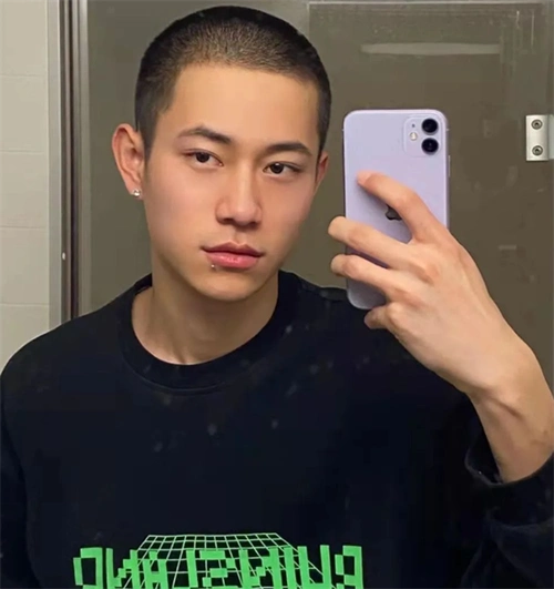 夏季经典帅哥发型 清爽圆寸酷炫吸睛_时尚男发 - 美发站