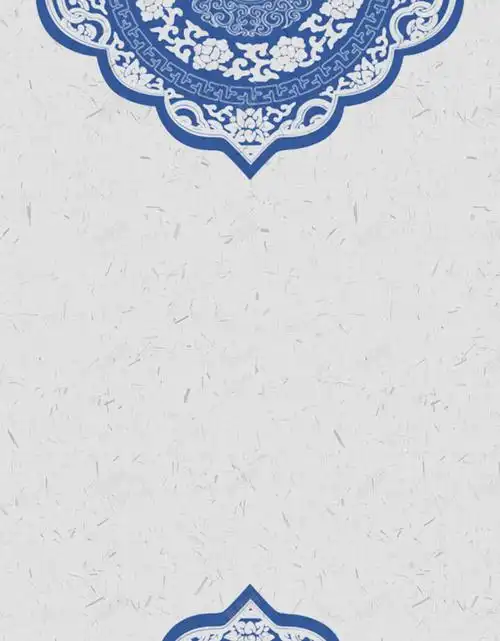 中国风 中式 传统图案 古典图案 简约 纹样 花纹 花边 边框 青花瓷