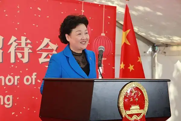 中国驻丹麦大使邓英即将离任,曾任外交部礼宾司副司长11年