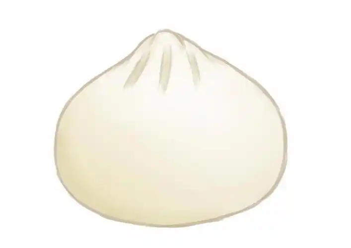 简约手绘风格的包子png图片免抠素材