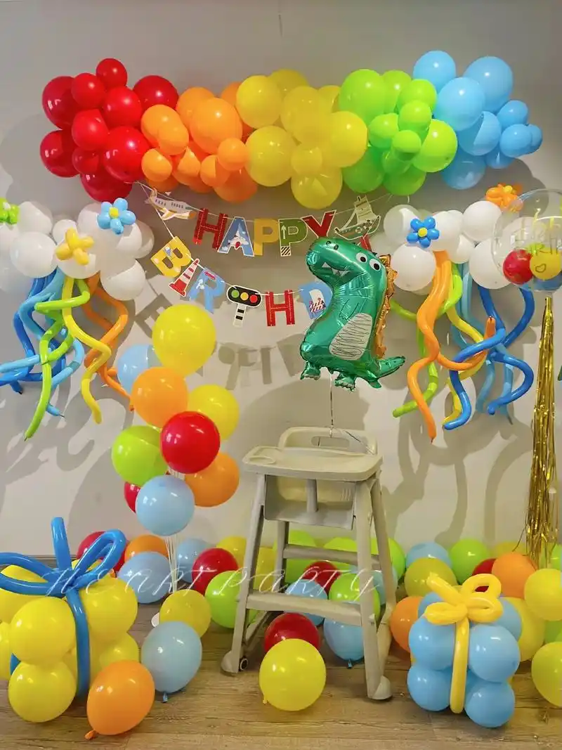 宝宝生日布置大孩子看了都想要