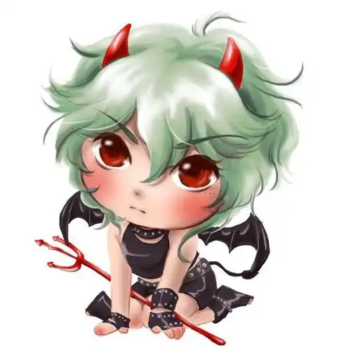 求个可爱的q版恶魔头像!