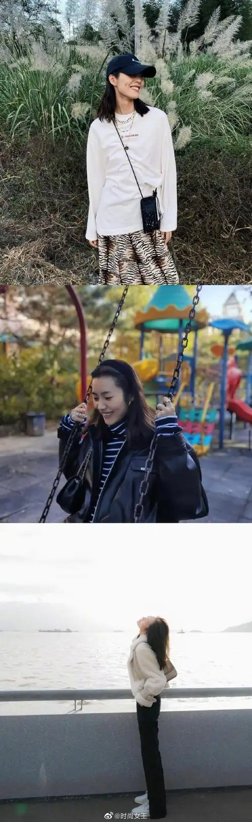 大表姐刘雯的日常穿搭look合集天生行走的衣架子