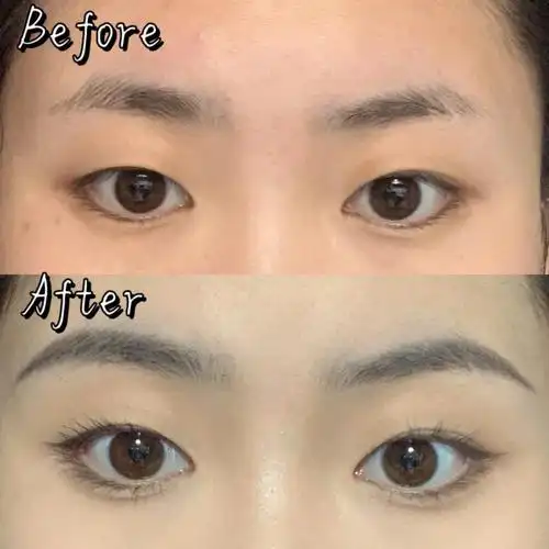 单眼皮内双新手无眼影妆容可淡可浓