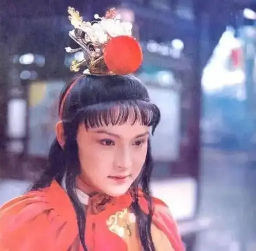 忽见丫鬟话未报完,已进来了一位年轻的公子:头上戴着束发嵌宝紫金冠