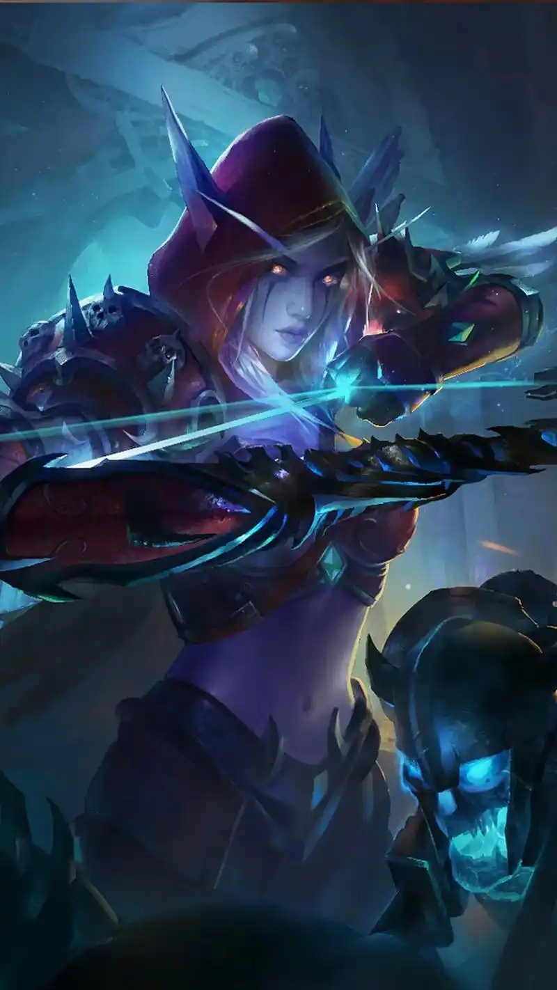 魔兽 #希尔瓦娜斯 希女王yyds~~ - 抖音