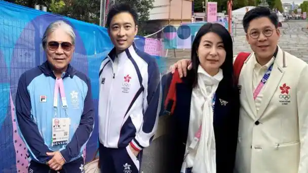 霍启山霍震霆拎同款包,郭晶晶三娃在家郭妈带?