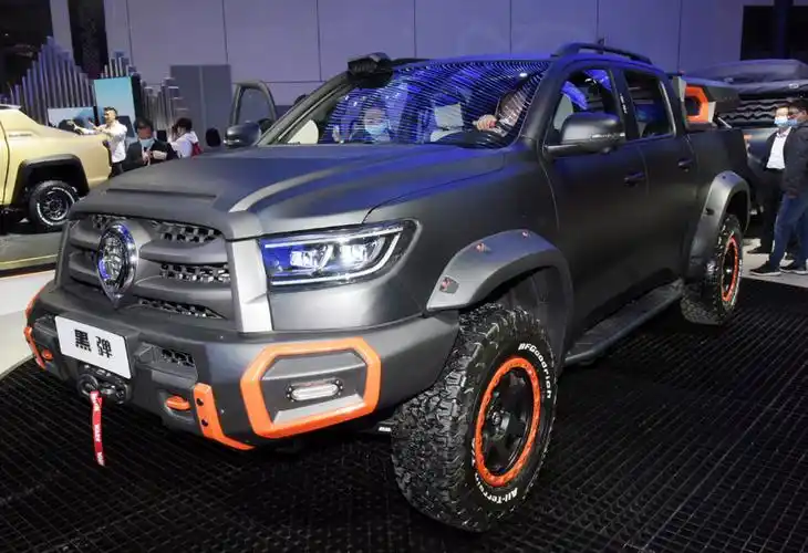 该款车型由改装品牌运良越野与长城皮卡联合推出,整车进行深度越野