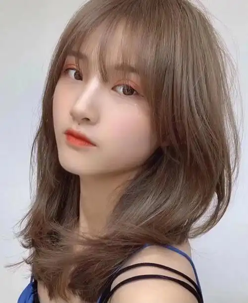 高级亚麻色#美发颜色