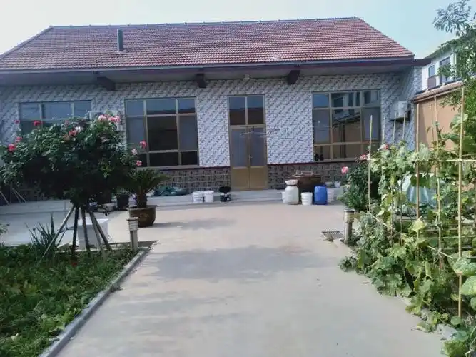 美丽庭院擂台赛92无棣县碣石山镇小泊头镇美丽庭院是我家农村不比城