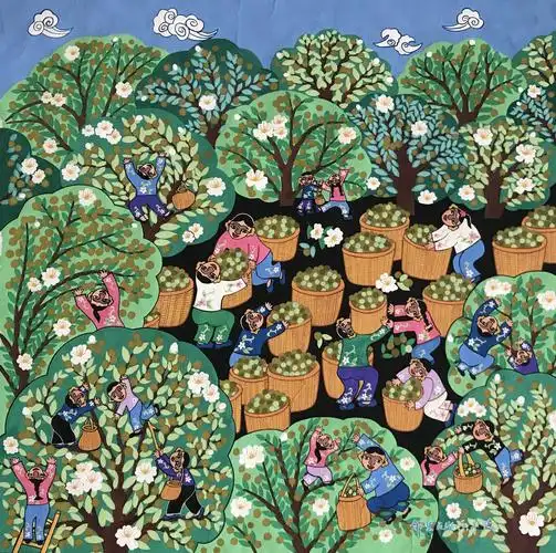 《邻里互助乐丰收》陈紫瑜