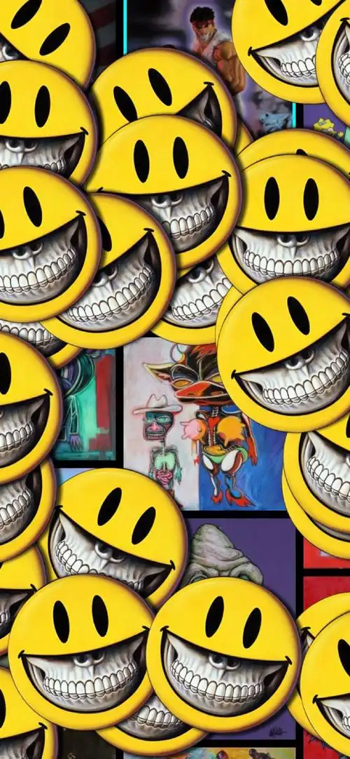 创意恶搞笑脸表情高清手机壁纸-风格-手机壁纸下载-美桌网