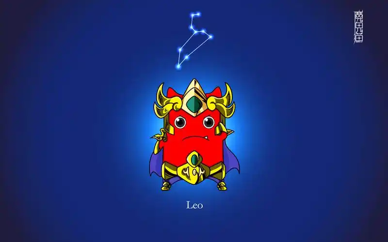 魔鬼猫,zombiescat,十二星座,可爱,萌,狮子座魔鬼猫壁纸图片