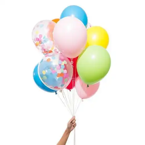 12 party balloons (rainbow)-palm & pine party co.