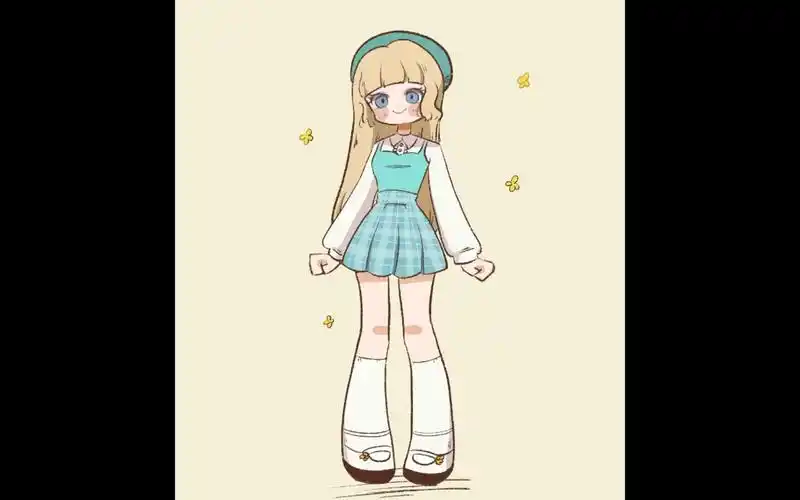 【画画】临摹一个小女孩